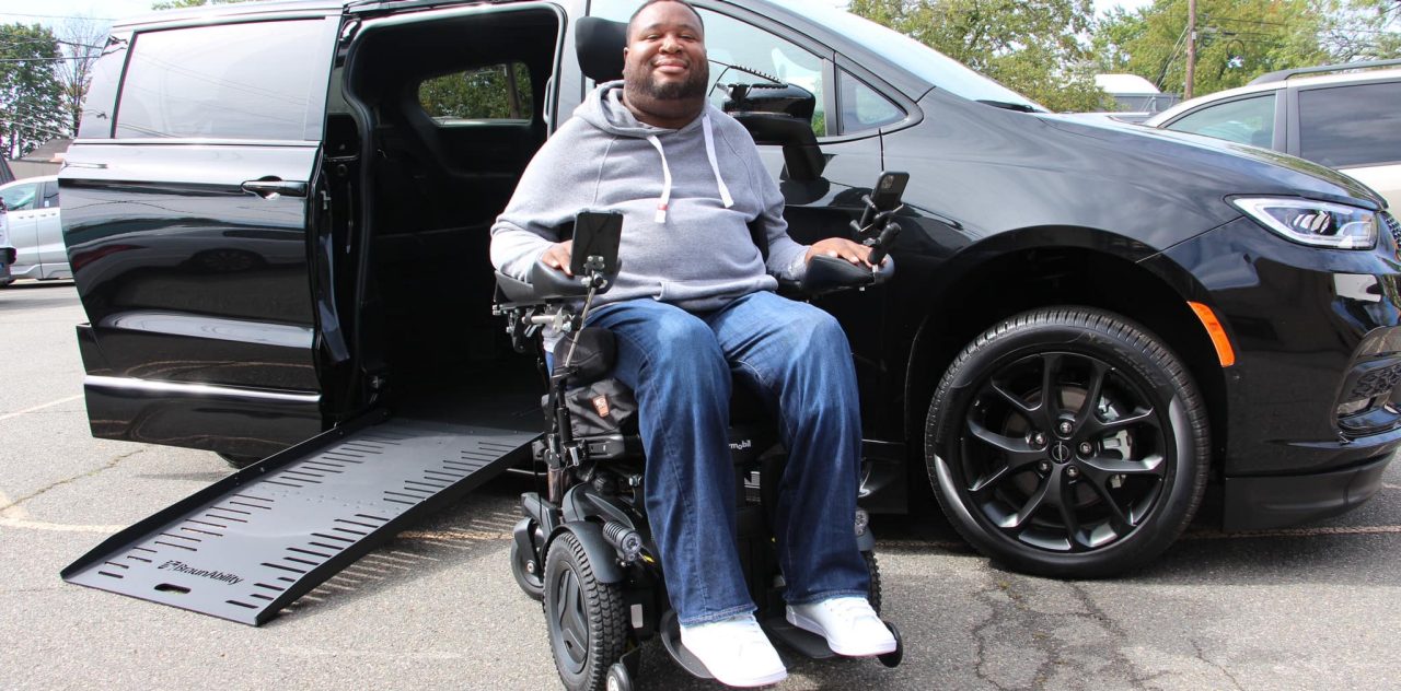 paralyzed athlete wheelchair van