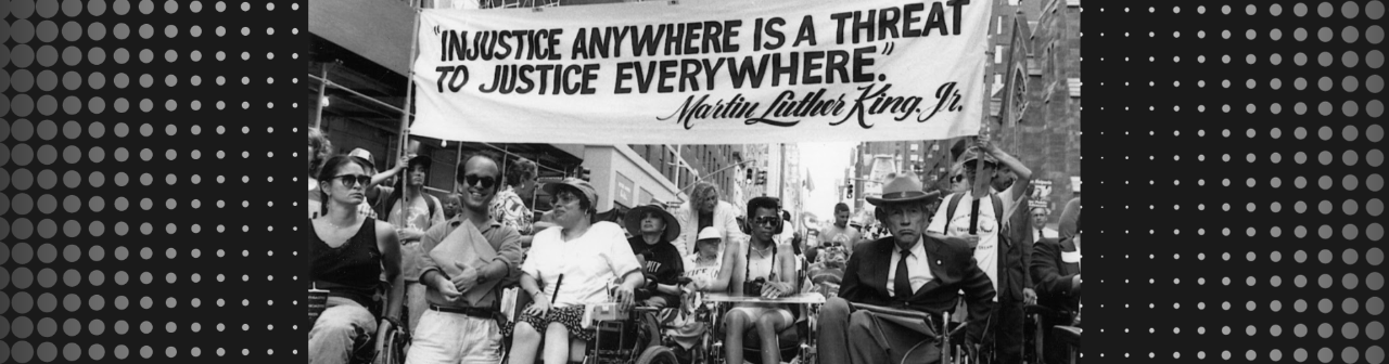 Judy Heumann Disability Rights Activist at Protest