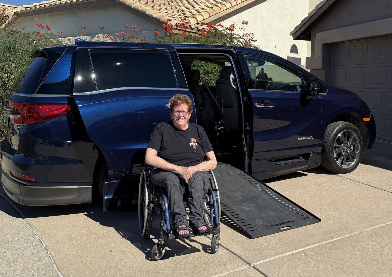 service dogs in wheelchair van