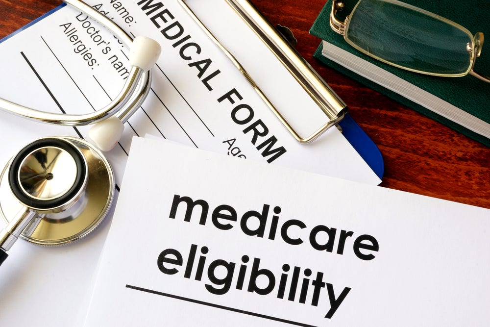 Document with title medicare eligibility. Document with title medicare eligibility.