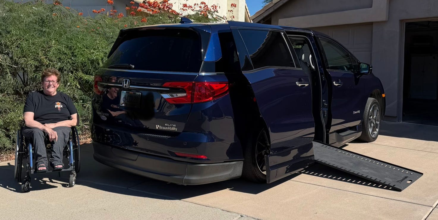 honda wheelchair van ramp