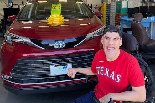 Arthur Lazo Jr. Toyota wheelchair van review