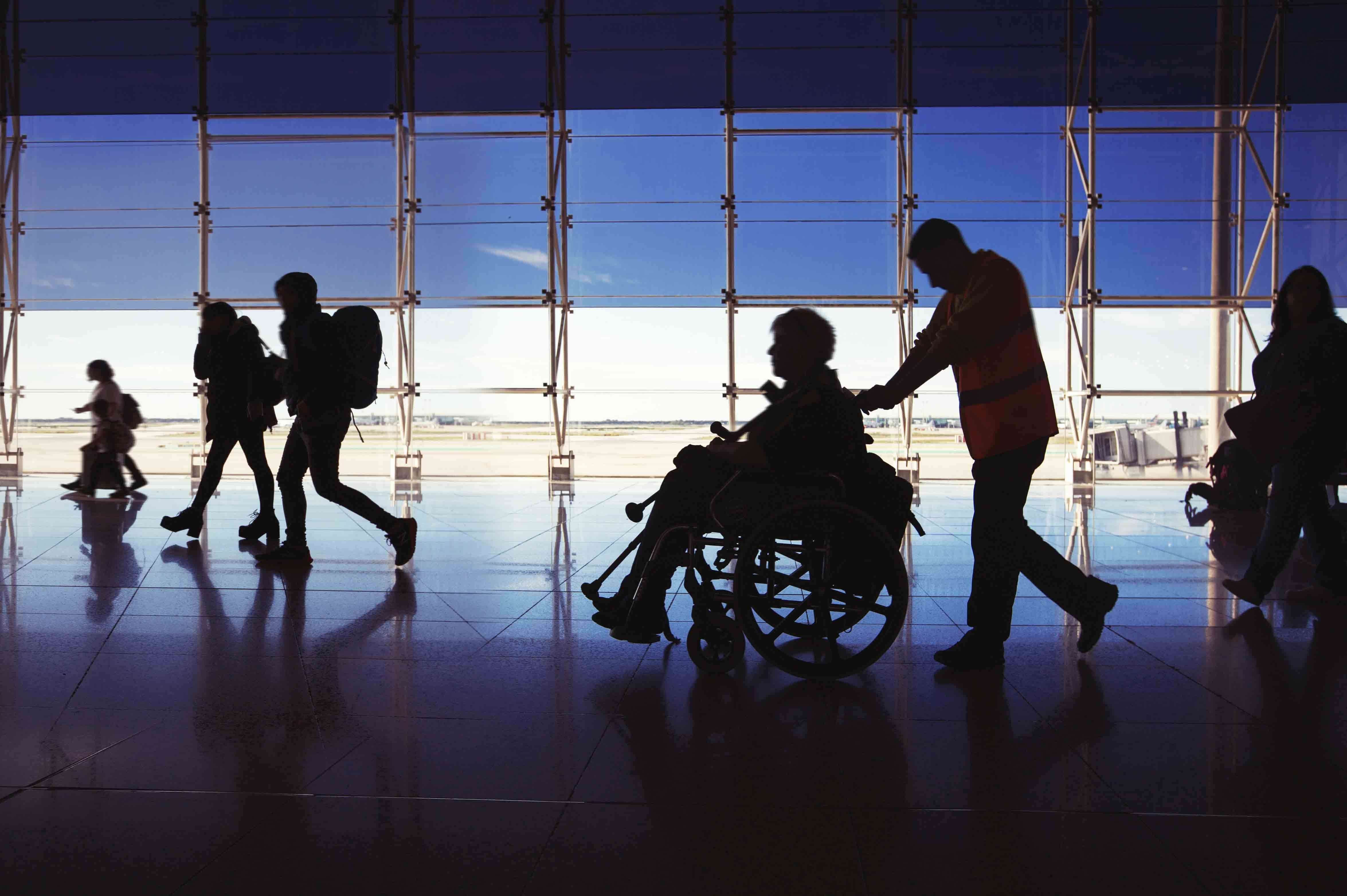 flight with wheelchair