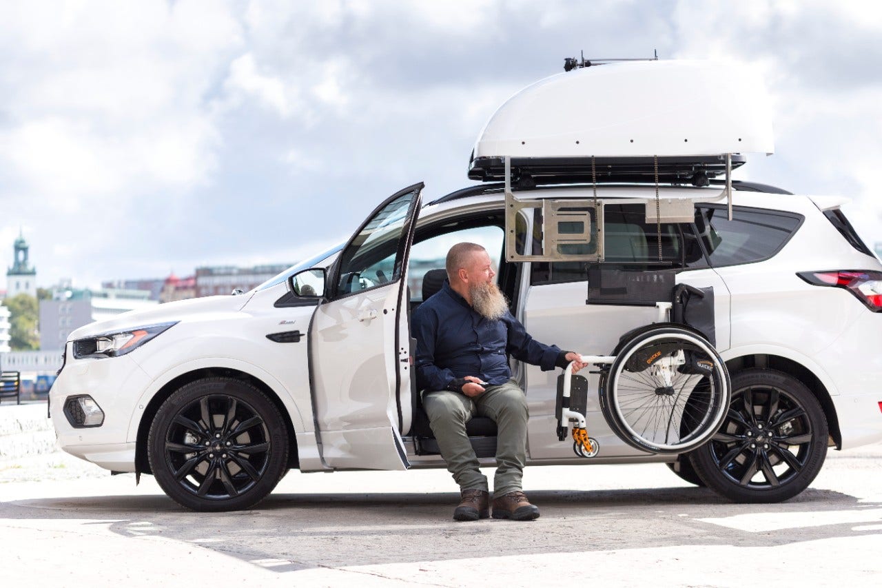 BraunAbility ChairTopper Wheelchair Storage