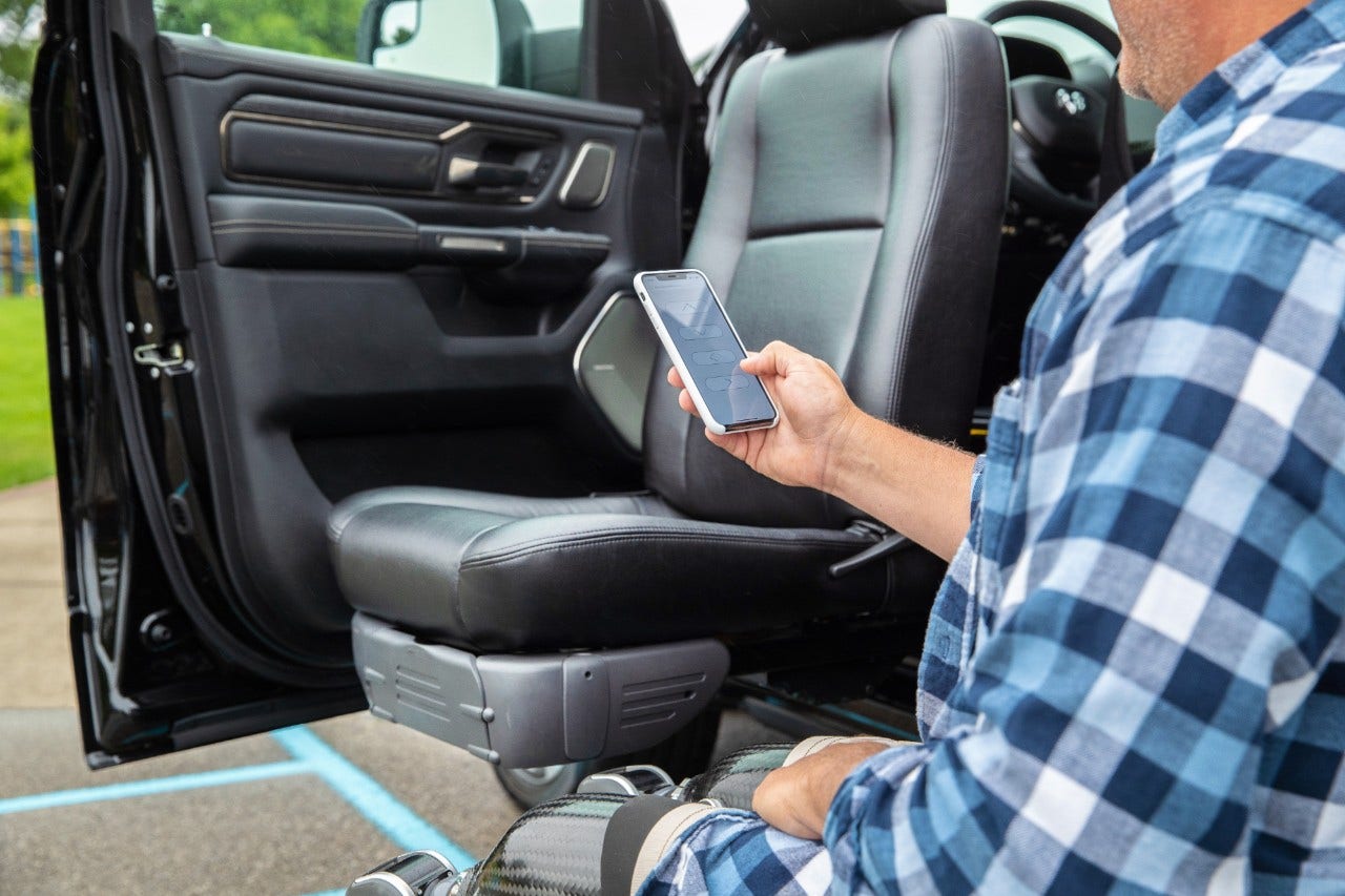 BraunAbility Mobility Equipment Financing of Turny Evo accessible seat