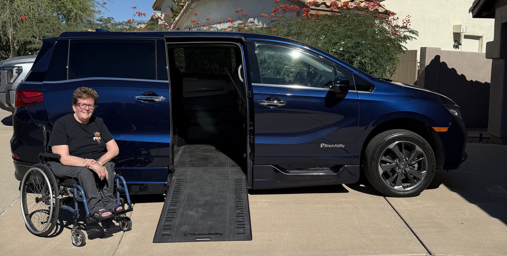 driving wheelchair van