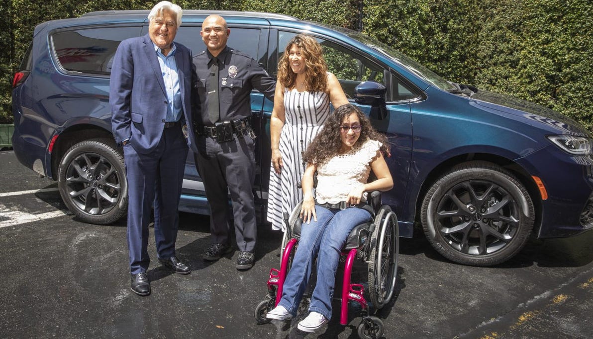 Handicap van Jay Leno