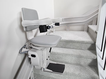 Bruno® Curved Home Stair Lift 