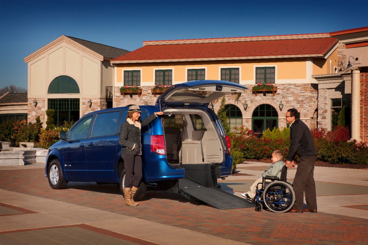 rear-entry dodge wheelchair van