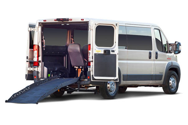 ram promaster wheelchair accessible full-size van