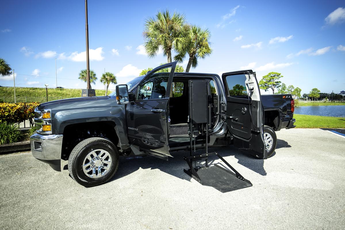 accessible truck conversion