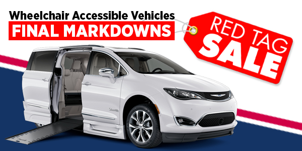Wheelchair accessible vehicles final markdowns