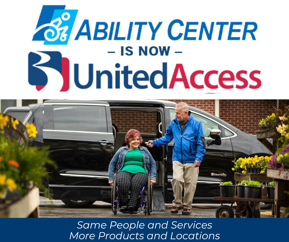 Ability Center is Now United Access. Same People and Services, More Products and Locations.