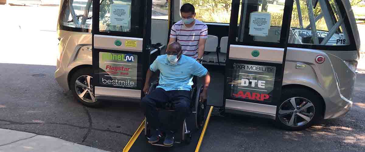 Innovative wheelchair ramp vehicle