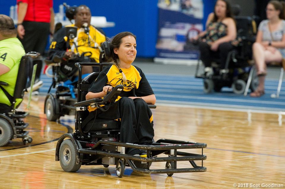 Adaptive sports: power soccer