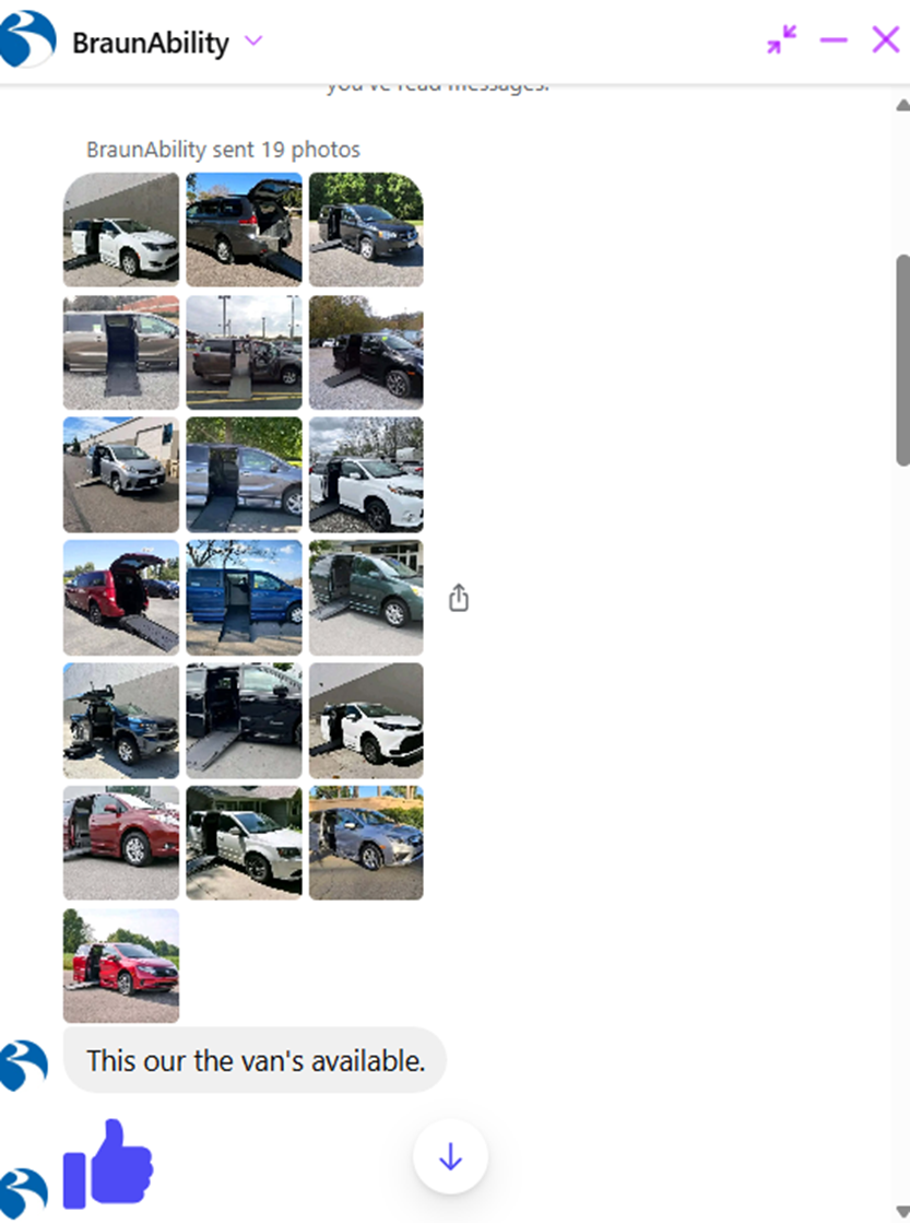 handicap van scam photos