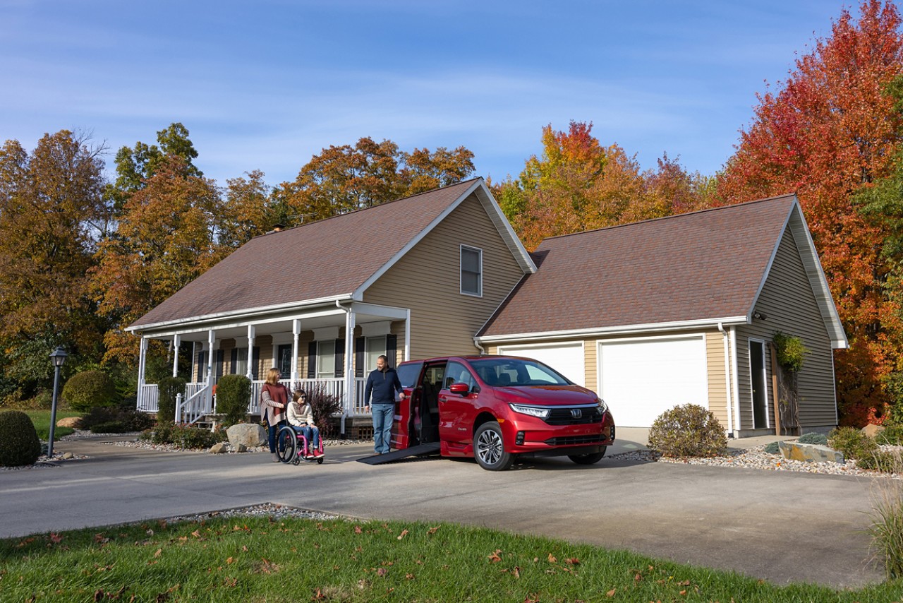 Fitting a wheelchair van in your garage