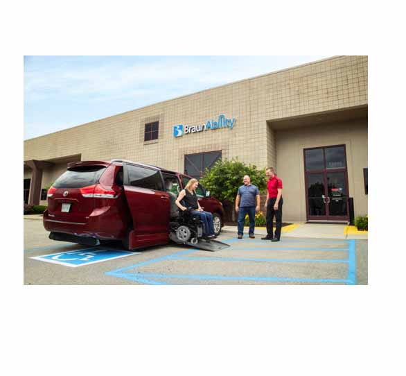 handicap van dealers near me