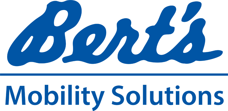 bert's truck equipment dealer logo, selling commercial wheelchair vans in Minnesota