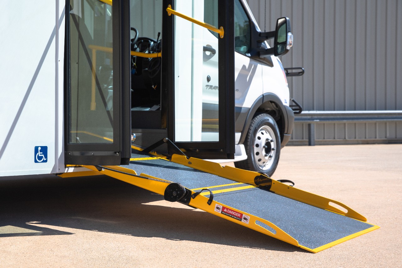 braunability wheelchair lift for  transit buses