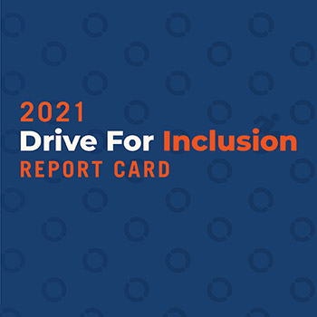 2021 Drive For Inclusion Report Card