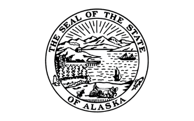 Alaska State Seal Logo for Assistive Technology Loan Fund