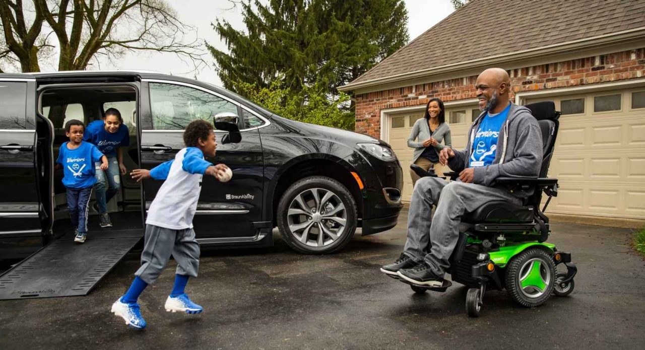 BraunAbility Chrysler Pacific Wheelchair Accessible Van