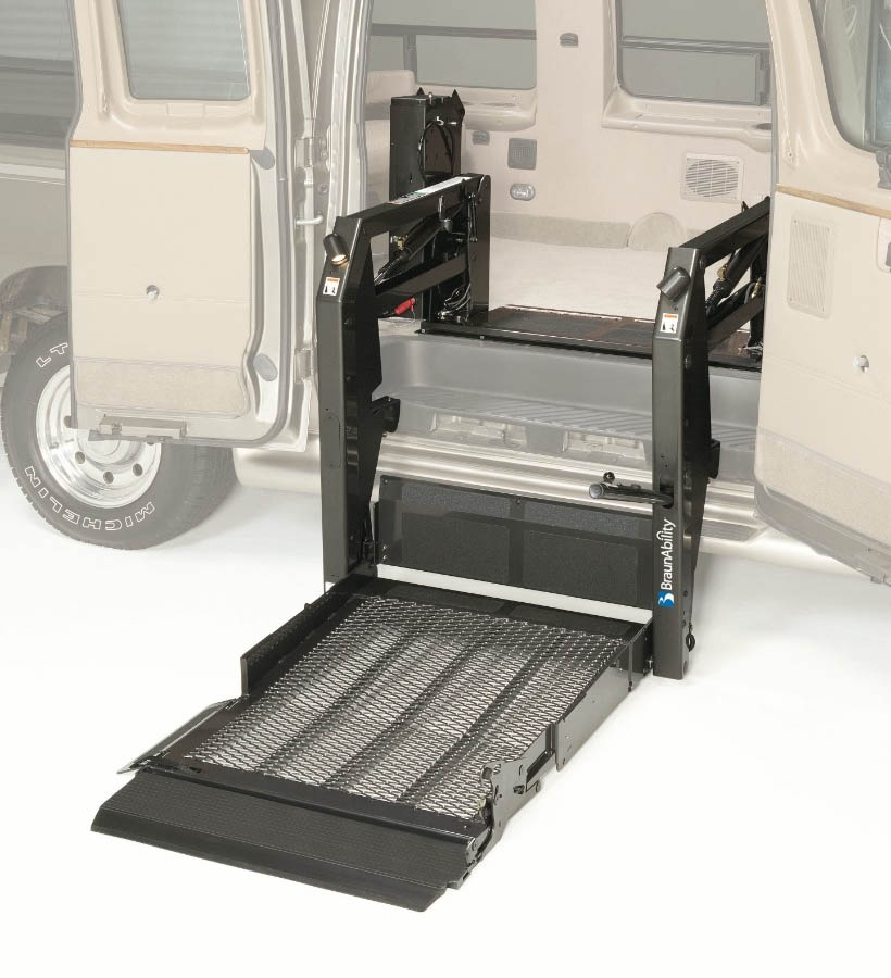 van with wheelchair lift