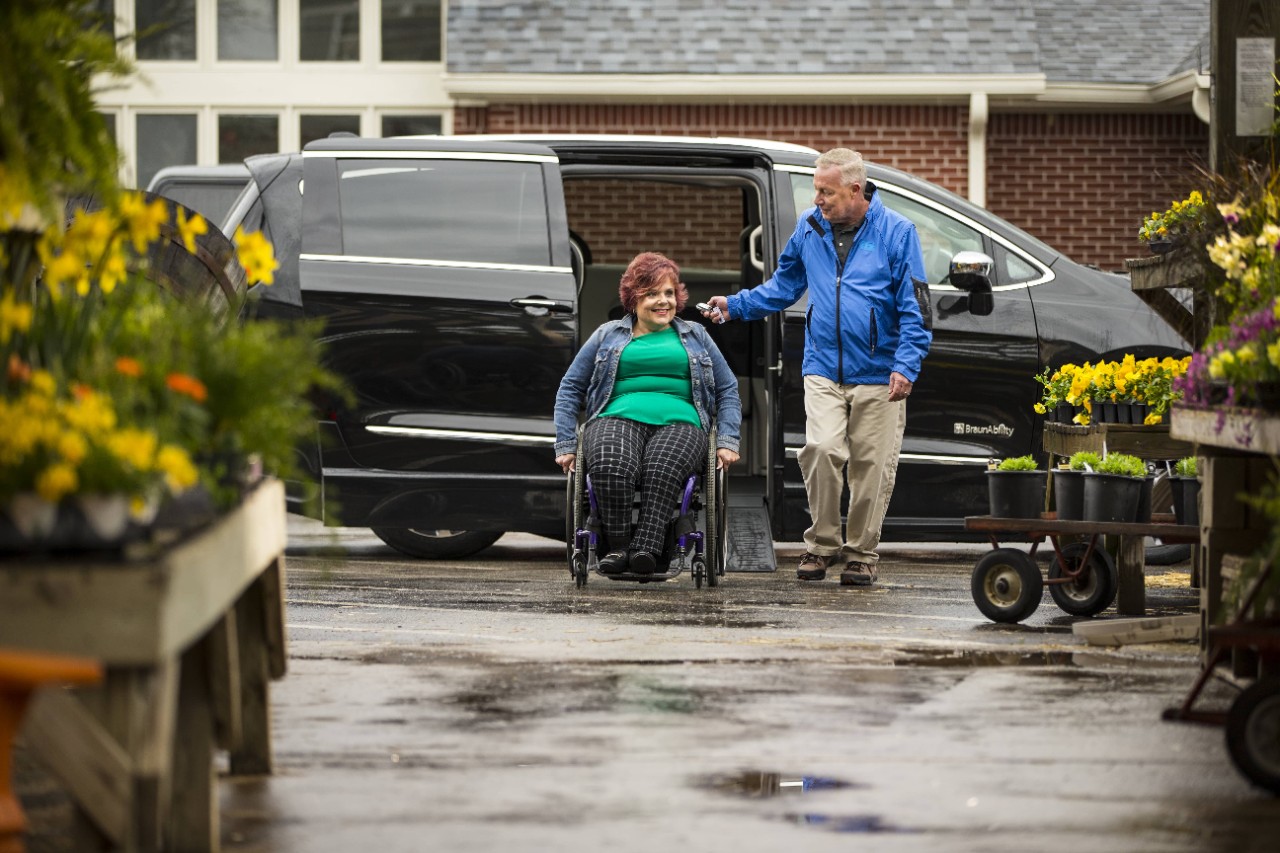 minivan wheelchair van rental
