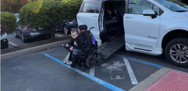 toyota wheelchair van for child