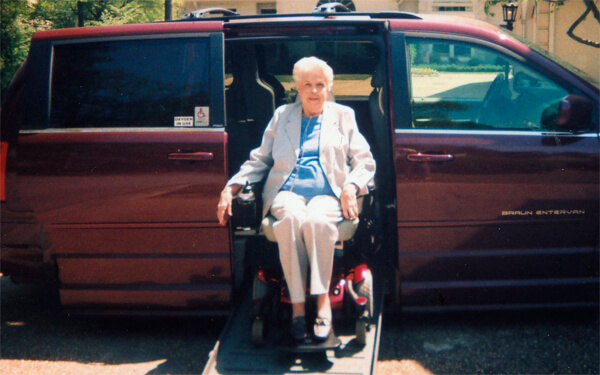 restoring freedom for BraunAbility customer|Doris