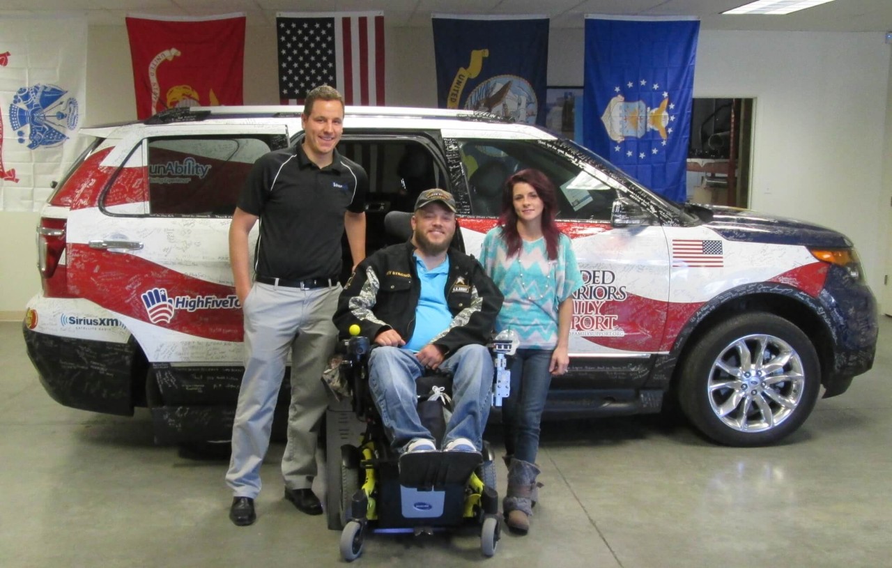 BraunAbility MXV donation wounded warrior donation mobility freedom