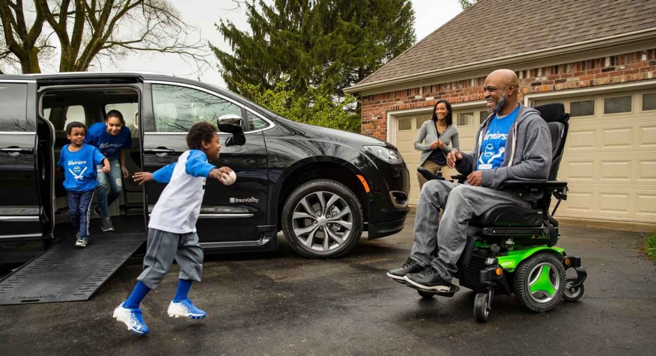 wheelchair accessible van